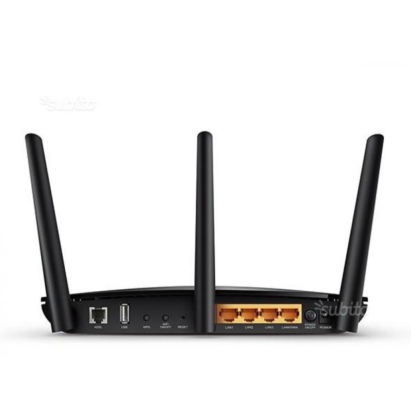 Modem Router Gigabit ADSL2+ Wireless AC750