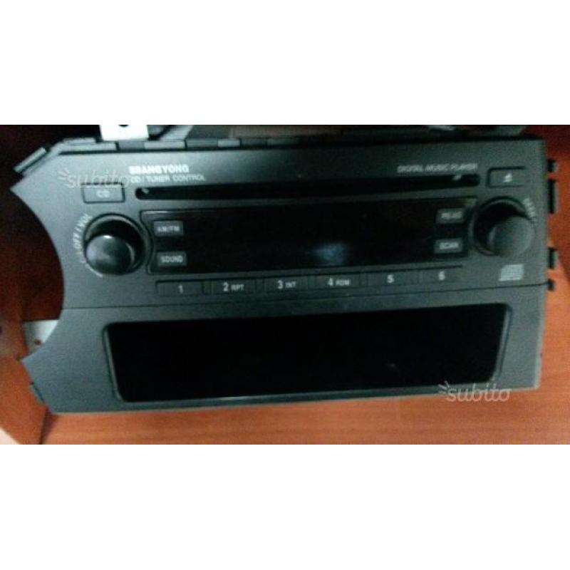 Stereo autoradio ssangyong actyon