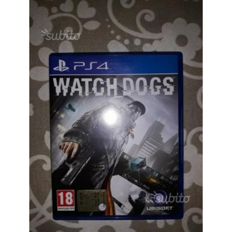 Watch Dogs x ps4