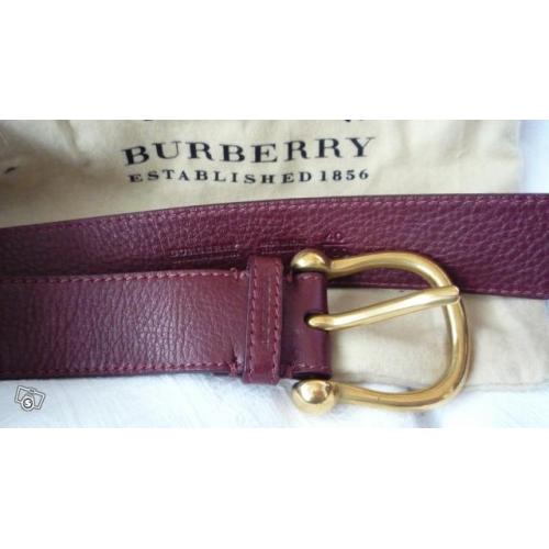 Burberry cintura originale con cart copia scontrin